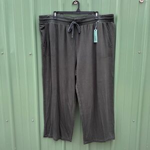 Women's Plus Knit Wide Leg Pants Size 4X